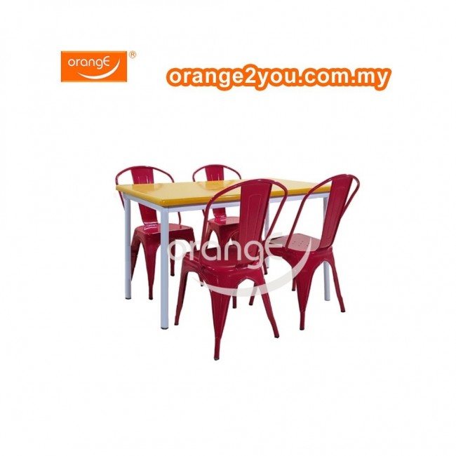 Cafe Table Tolix Chair Set Malaysia Restaurant Furniture Supplier